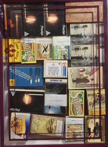 MATCHBOX LABELS: in 4 boxes/trays