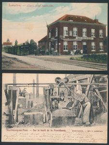 Various items, including very beautiful fantasy, also Knokke and Knokke Heist, De Panne, Genappe, few foreign countries, many from Belgium