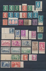 1923/1935 Small collection including n° 296/300, n° 308 with gum stain, vf (€2,000)