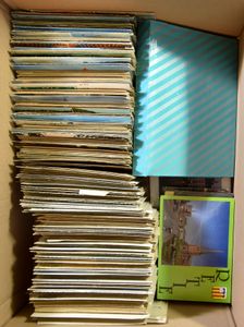 Various places and views, different subjects, all periods, mainly Belgium (+/-110 items)