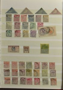 Collection in stockbook until 1935, mostly old states, including Queensland, New South Wales, Tasmania, Western Australia, etc., vf/f/to be checked