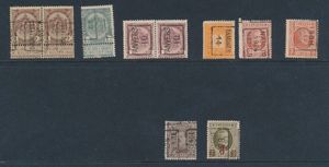 Collection of Preo and manual coil stamps, several thousand stamps, all periods, in Linder albums, several duplicates, vf/f