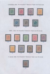 1872/1919 Extensive collection on sheets from n° 25 incl. sets 1894/1900, 1911/1913, 1918 types, newspaper, penalty postage, vf