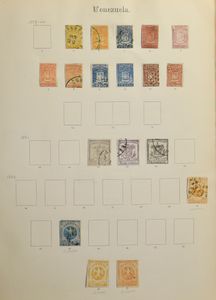 Extensive collection and accumulation in 3 books, from old period to modern, also duplicates, vf/f/to be checked