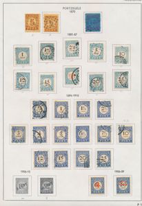 1870/1958 Collection on album leaves with n° 1/26, De Ruyter, vf, mint condition