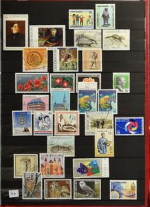 1882/2018 Collection in 2 stockbooks, including classic, sets, service, souvenir sheets, vf/f