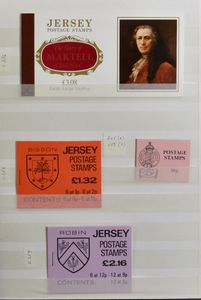 1969/2012 Collection of booklets in stockbook, including many prestige booklets, vf