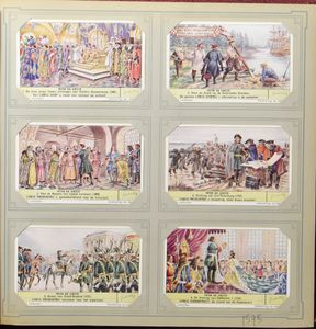 6 complete albums and 7 incomplete albums, modern sets