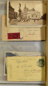 W.O. I and W.O. II, interesting accumulation (ZK/BRF/stationery), including Feldpost cards, German Empire, etc., +/-490 items, vf/f/to be checked