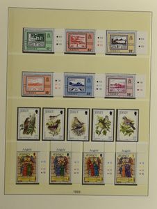 Various Channel Islands + Man, 1981/1994, collection in 3 albums including Jersey, Guernsey, Alderney, also Spanish Andorra from the same period, vf