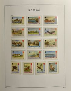 1973/1997 Complete collection in LX Davo album, vf (€970)