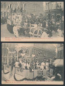 Procession of the Fat Ox 1910 (10 items)