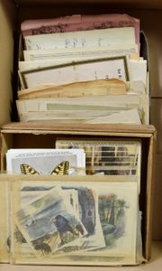 MISCELLANEOUS: Menus and chromos