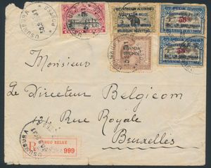 1912/1963 Très bon lot de 125 cartes/lettres toutes periodes, nombreuses poste aérienne, quelques censure, 1° vols, recommandés, etc., à voir absolument, tb/b/à voir