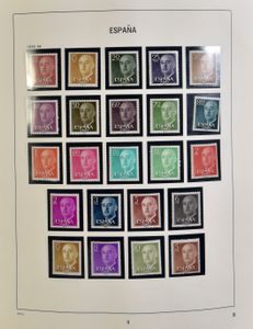 1945/1998 Collection in 2 Davo albums, fairly complete from 1957 + some Andorra, vf