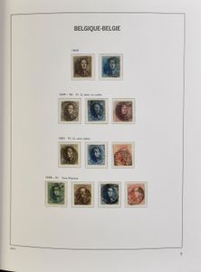 1849/2017 Collection, mainly nominal in 8 Davo albums, including booklets and souvenir sheets (including BL 30/31), also classic items and year 50 (catalogue value!), vf/f/to be checked (Postage value: €5,994)