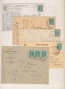 Collection of 71 letters or cards, vf/f