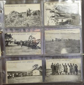 East Africa, exceptionally beautiful views, beautiful cancellations (45 items)