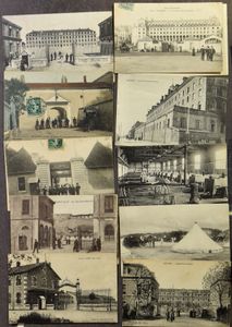 Nice accumulation, including French colonies, monuments, ruins, etc. (+/-600 items)