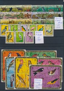 1964/1975 Nice collection of animals, vf (Yv. €650)