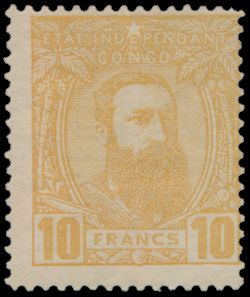N° 13 ‘10fr. ochre-yellow’, beautiful dark shade, off-centre to the right, Tavano certificate, f (OBP €1,050)