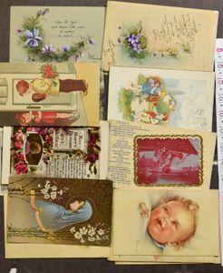 Various subjects, old cards (680 items)