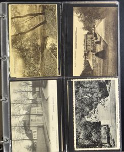 Deurne, all old cards, including many castles, several very rare cards (136 items)