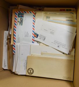 Zusammenstellung von Hunderten von Poststücken aus verschiedenen Ländern und Epochen, einwandfrei/schön