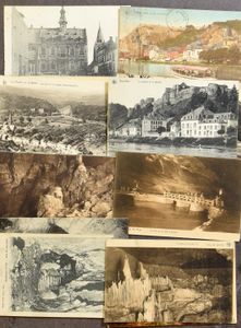 Wallonia, various locations, all small format (+/-1500 items)