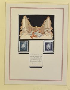 1938/1980 Collection in Lindner album, vf