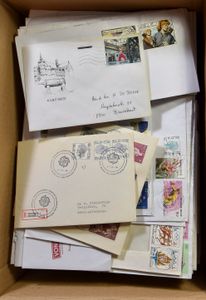 All periods, varied composition (BRF/PWST/BK), including many star stamps, registered mail, tax stamps, etc., thousands of items, vf/f/to be checked
