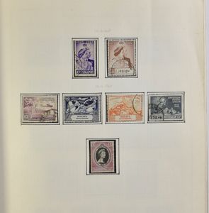 1948/1996 Collection in album including BL 1 ** (catalogue value €600), all better years '60 and '70 (mostly cancelled), also older Straits Settlements stamps with 