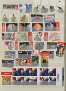 Group of BL, € and stamps without value, vf/to be checked