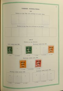 1853/2011 Collection (starting collection before 1963), from 1964 onwards mainly ** in 1 Yvert album and 4 Davo albums, high nominal value, vf/f/to be checked