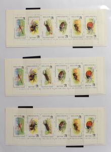 1851/1998 Accumulation of various issues in 9 books + loose sheets, including complete sets, SP, TG, booklets, souvenir sheets, vf/f/to be checked