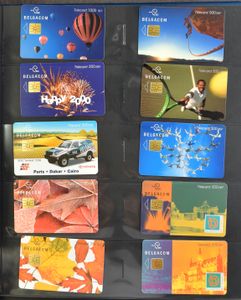 TELEPHONE CARDS: Collection in 2 albums