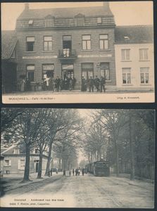 Wuustwezel, Gooreind, Brasschaat, Merksplas, including 3 with steam tram (4 items)