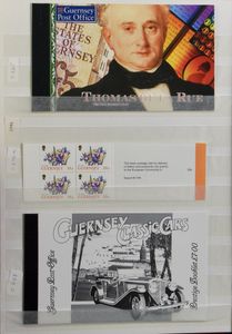 1971/2012 Collection of booklets in stockbook, including many prestige booklets, vf