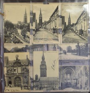 Nice collection, including a few from Oudenburg/West Flanders (78 items)