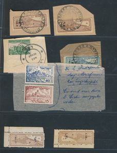 1948/1957 Groupe de timbres provisoires et quelques timbres ultérieurs, tb
