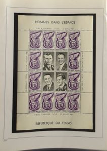 Very nicely arranged collection in 4 ring binders, with sets, souvenir sheets, postal items, mainly cancelled, vf