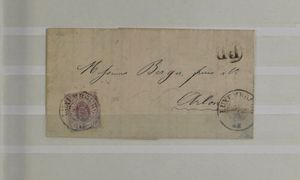 1852/1957 Stock in stockbook, including BL 1A * (ntz), intellectuals */cancelled, sets from the 1930s/cancelled, BL 3 **/* (6x), Orphans ** (3x), service, TX, vf/f/to be checked (Very high catalogue value)