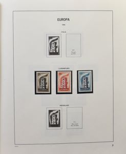 Accumulation (**/*/0/BRF), various countries in 9 books, including Denmark, Berlin, Bund, Austria, CEPT **, vf/f/to be checked