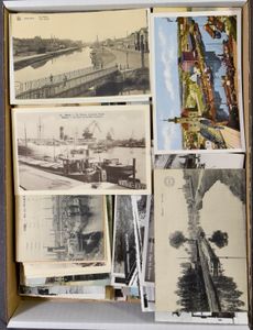 Shipping, mainly older period, inland shipping (350 items)