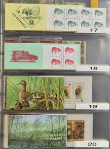 1969/2014 Collection in Leuchtturm ring binder, including 871x number or ZWB, 165 EUR, 15 world, vf