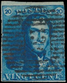 N° 2A to 16 Lot of classic stamps, not all present, but including beautiful meteor cancellation (26 bars), etc., vf/f/to be checked