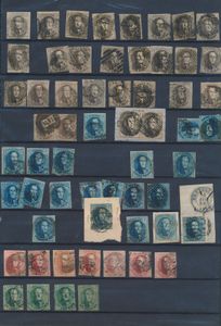 Collection lot of imperforated medallions, 