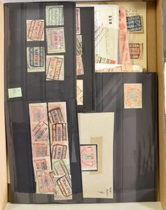 Accumulation of various issues, all with cancellations Mortsel, Oude God, Vieux-Dieu, vf/f