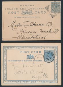 Einige hundert alte Ganzsachen aus verschiedenen Ländern, viele ungebraucht, größtenteils außerhalb Europas, einwandfrei/schön