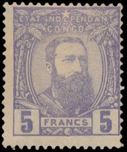 N° 11 ‘5fr. violet’ with 1 tooth repaired, Vander Marcken certificate, f (OBP €1.800)